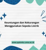 Keuntungan dan Kekurangan Menggunakan Sepeda Listrik