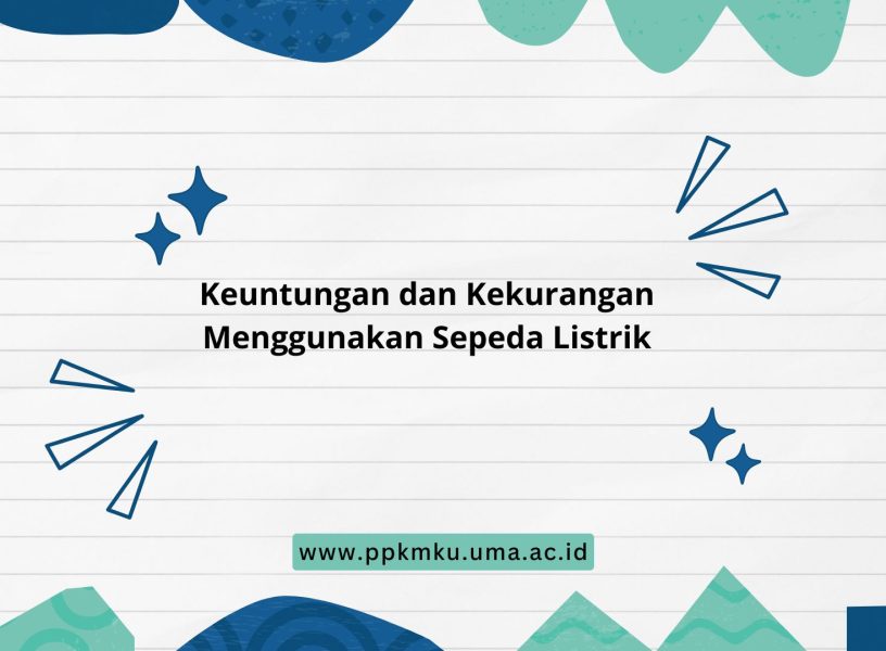 Keuntungan dan Kekurangan Menggunakan Sepeda Listrik Keuntungan dan Kekurangan Menggunakan Sepeda Listrik
