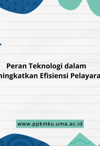 Peran Teknologi dalam Meningkatkan Efisiensi Pelayaran